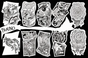 Traveling tattoo idea