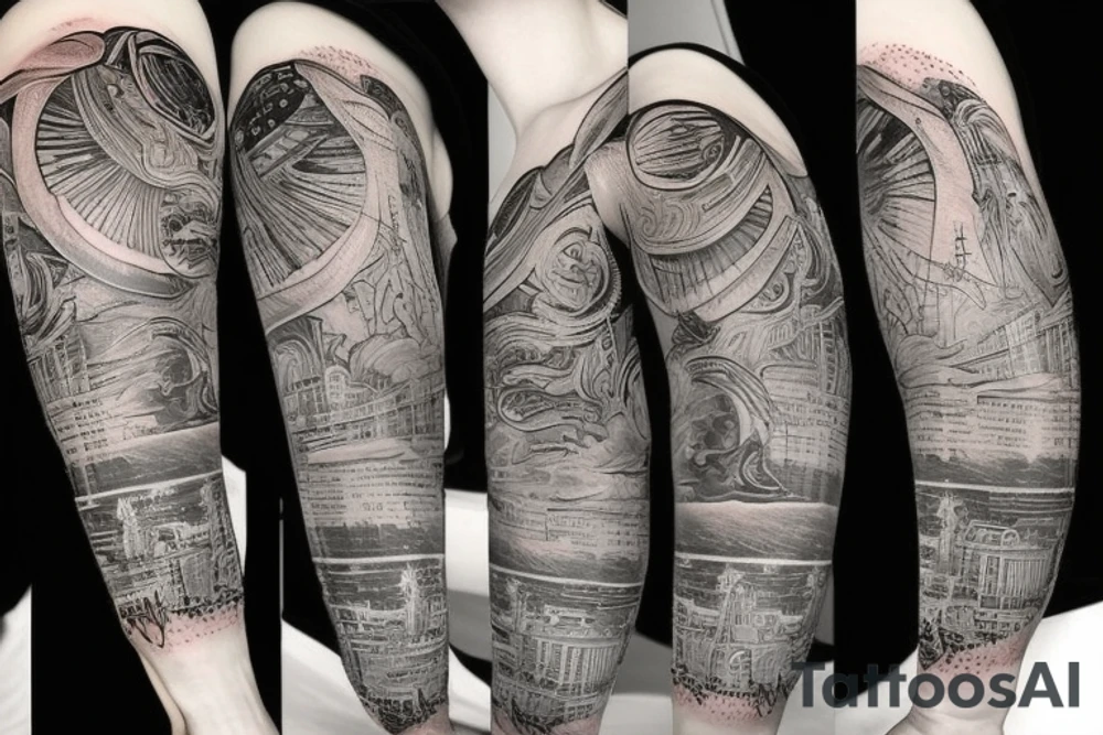 Traveling tattoo idea