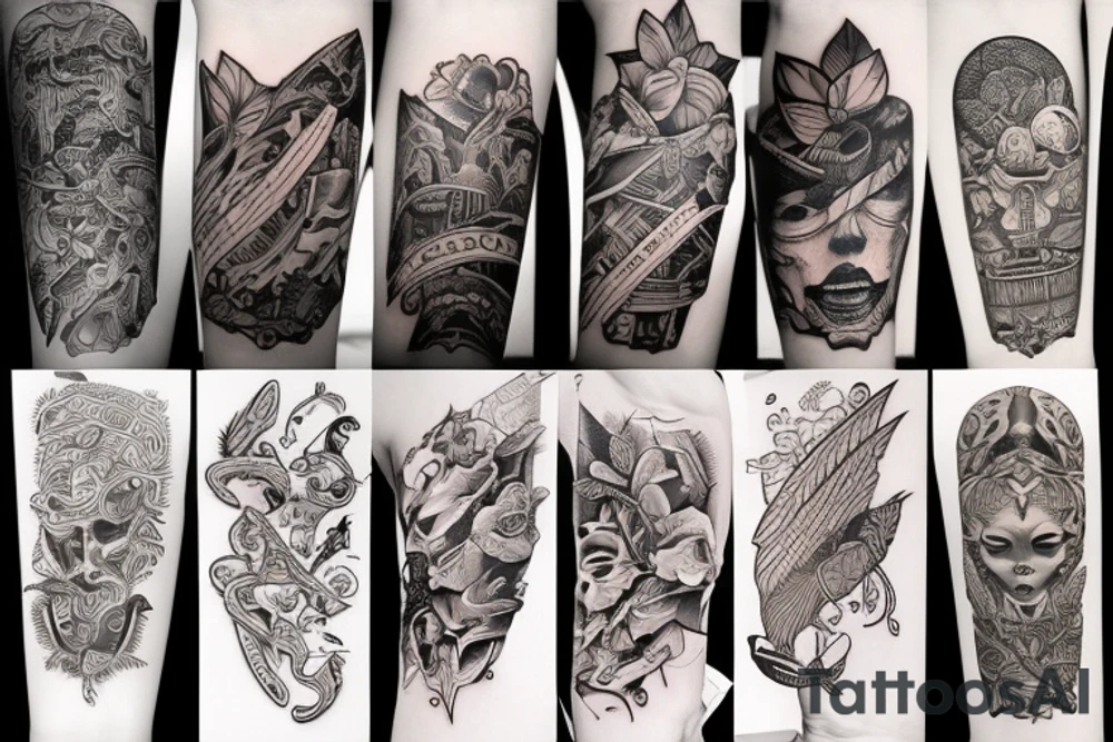 Traveling tattoo idea