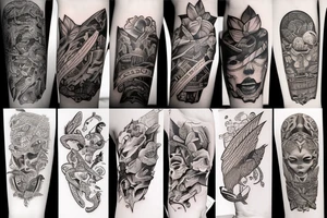 Traveling tattoo idea