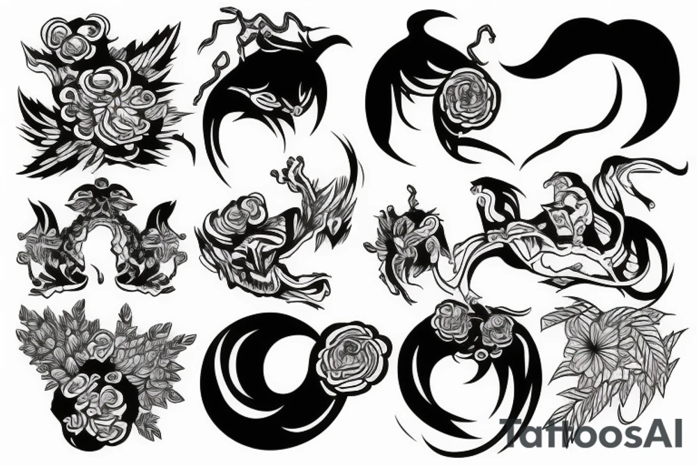 Sprinting tattoo idea
