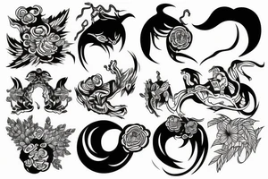 Sprinting tattoo idea