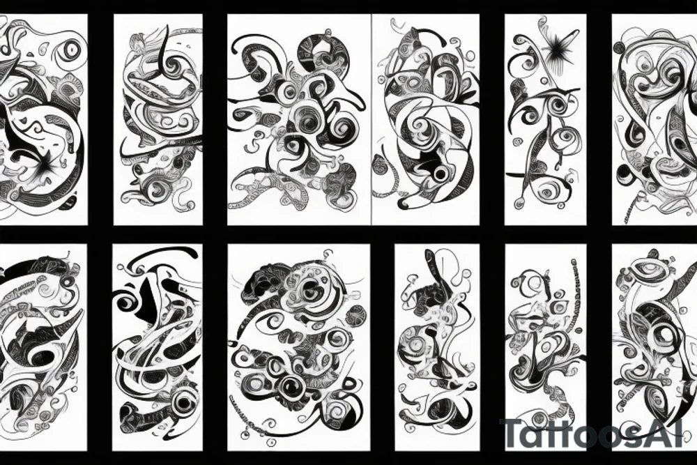 Sprinting tattoo idea