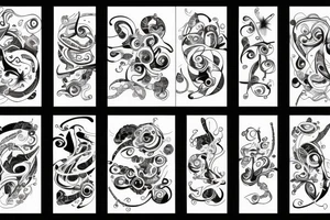 Sprinting tattoo idea