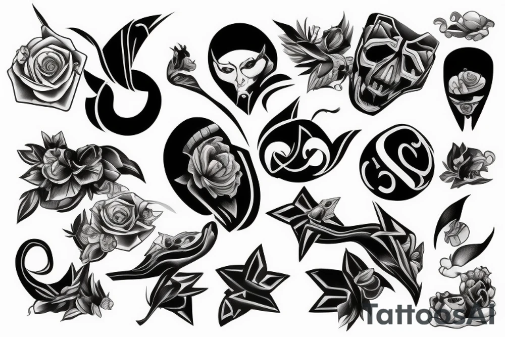 Sprinting tattoo idea