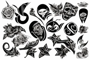 Sprinting tattoo idea