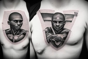 Track and field tattoo idea