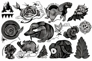 Traveling 
Nature
Psychology tattoo idea