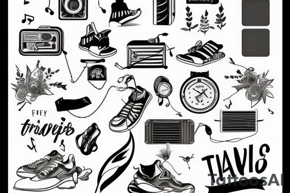Traveling
Nature
Psychology
Track and Field
Music
Friendships tattoo idea