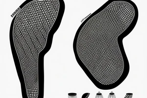Track and Field Spikes tattoo idea