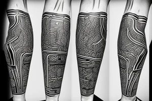 Track and Field Spikes tattoo idea