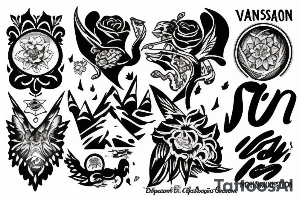 Vancouver Island Canada, BC tattoo idea