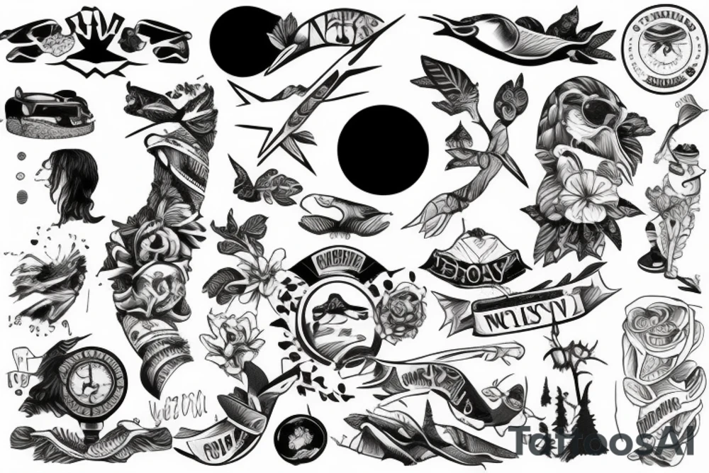 Vancouver Island Canada, BC tattoo idea