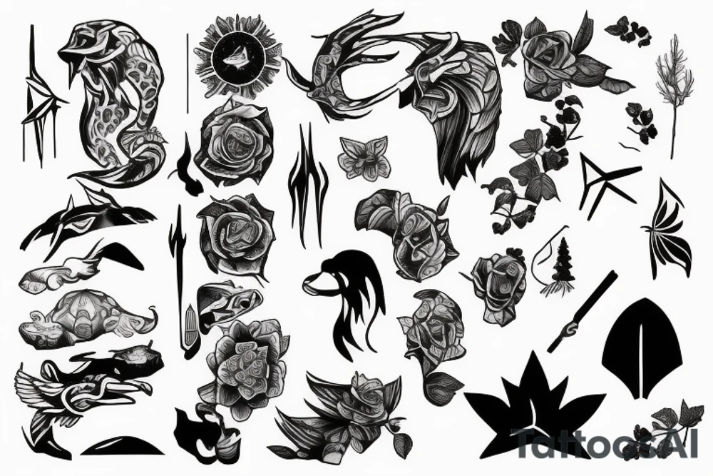 Vancouver Island Canada, BC tattoo idea