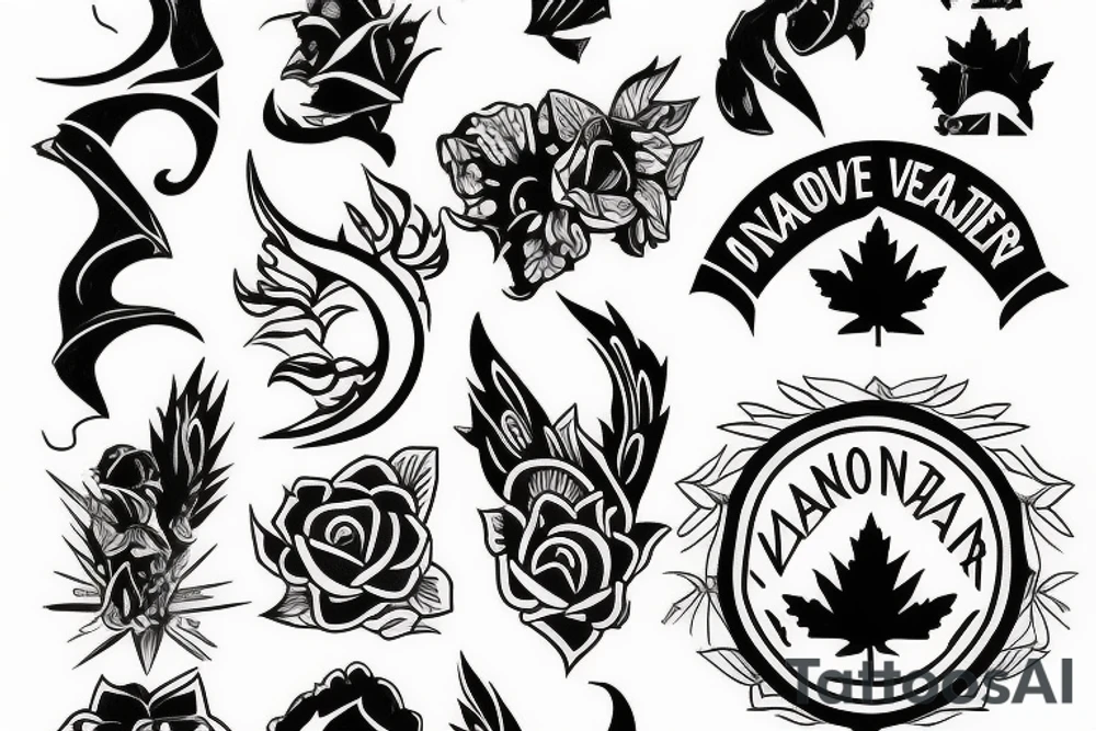 Vancouver Island Canada, BC tattoo idea