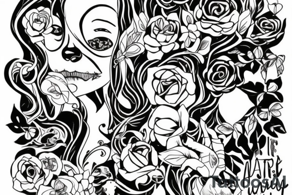 A text with my late daughter Fenja, who died on 17.11. tattoo idea