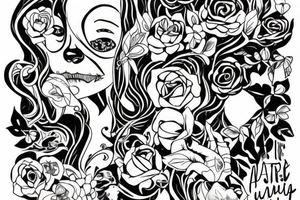 A text with my late daughter Fenja, who died on 17.11. tattoo idea
