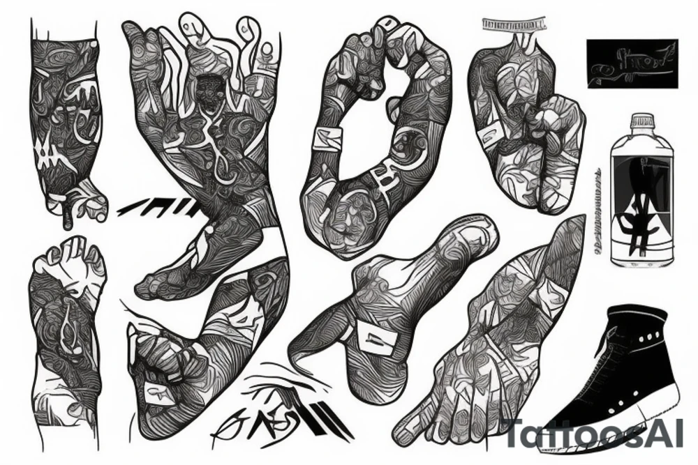 Track and Field tattoo idea