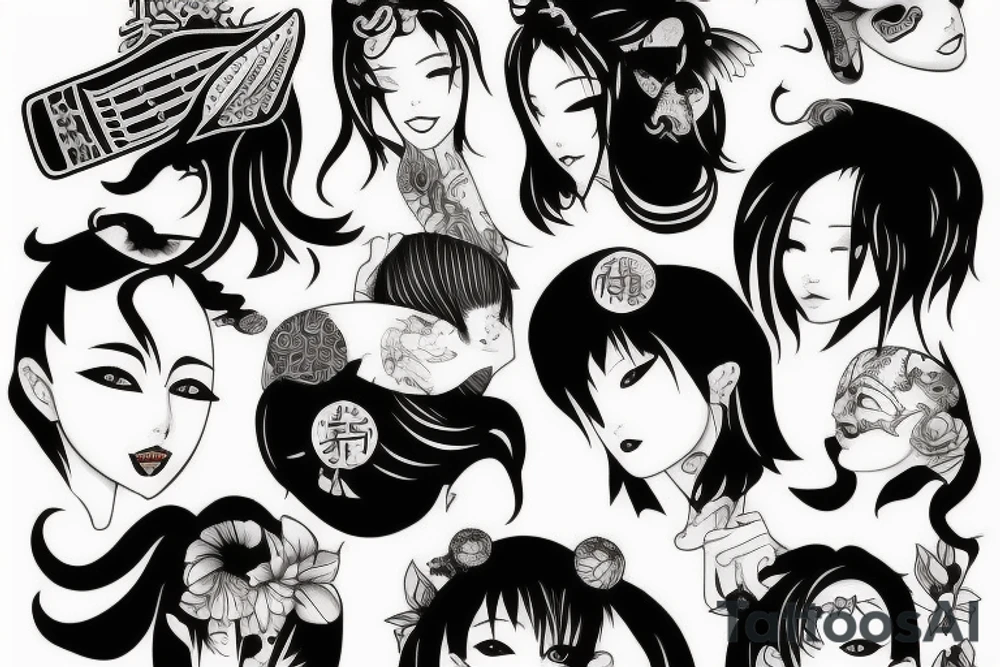 Sometimes i swear i have three lives balanced on my head like steaknives tattoo idea