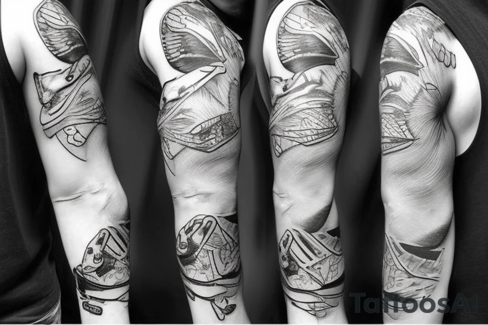 Duck with shotgun tattoo idea