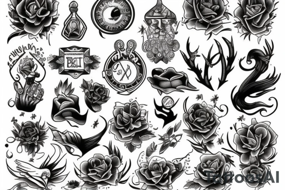 Lovers tattoo idea