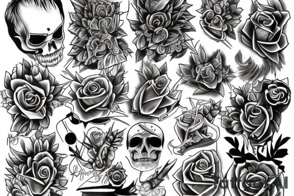 Dustin Bailard poxies tattoo idea