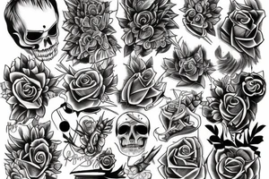Dustin Bailard poxies tattoo idea