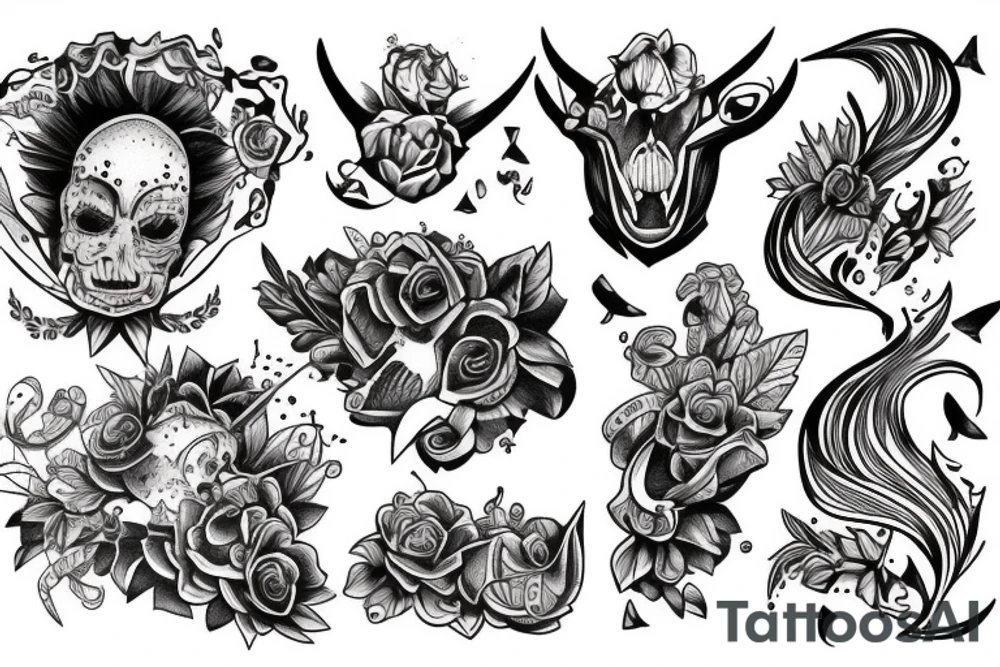 Dustin Bailard poxies tattoo idea