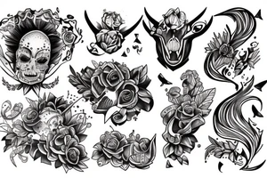 Dustin Bailard poxies tattoo idea