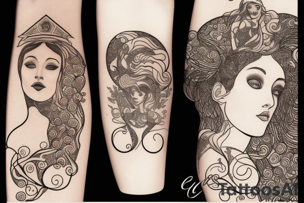 Le female tattoo idea