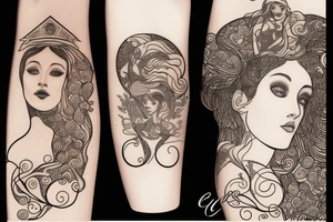 Le female tattoo idea