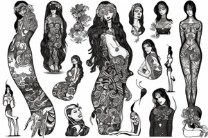 Le female tattoo idea