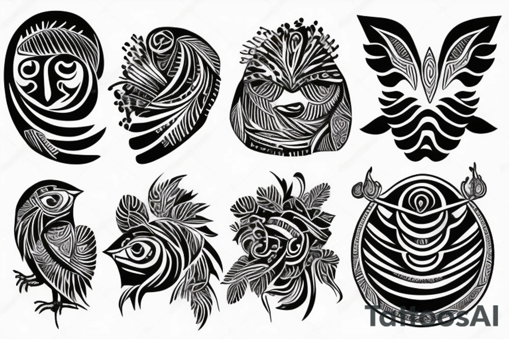 Pasely, secritary bird, bust tattoo idea