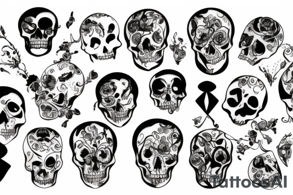 memento mori tattoo idea