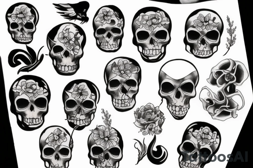memento mori tattoo idea