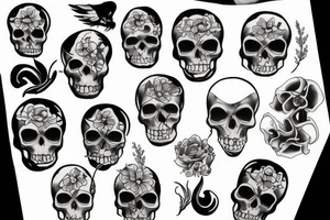 memento mori tattoo idea