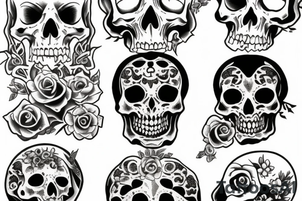 memento mori tattoo idea