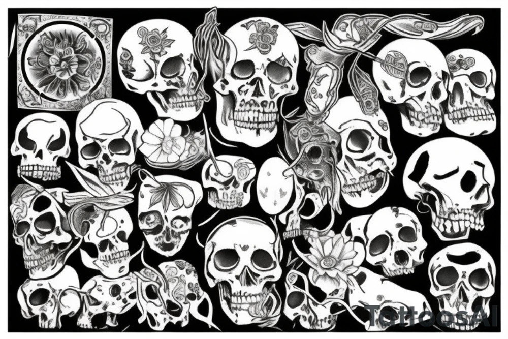 memento mori tattoo idea