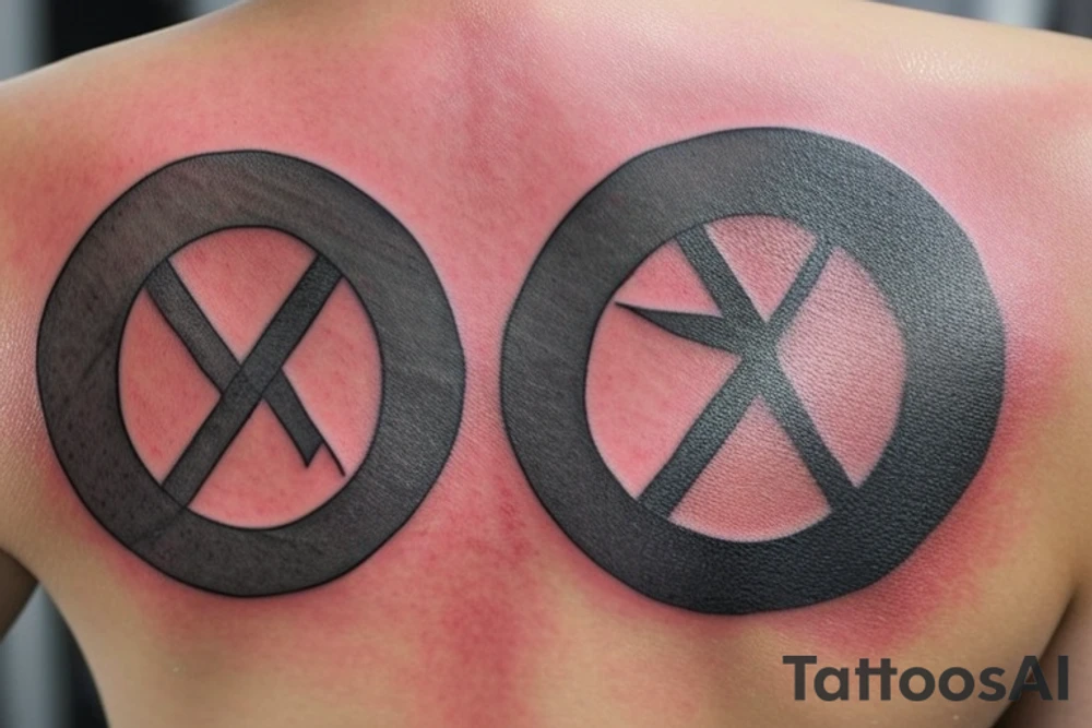 I want a tattoo that symbolizes my family and my school middle east technical university. you can find its logo online which is two circles intersecting. As my family consists of 3 person, im thinking a composition with 3 circles. I like minimal abstract tattoos with compositions of geometric shapes. tattoo idea