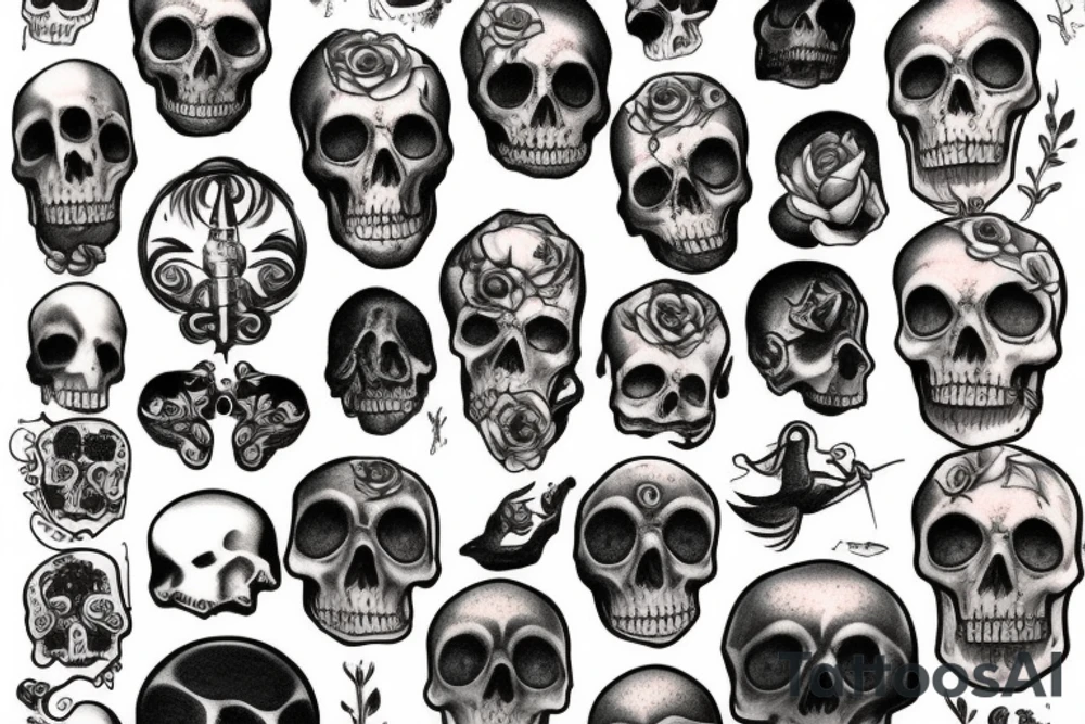 memento mori tattoo idea