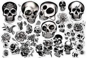 memento mori tattoo idea