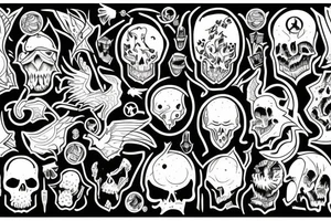 My demons overthink tattoo idea