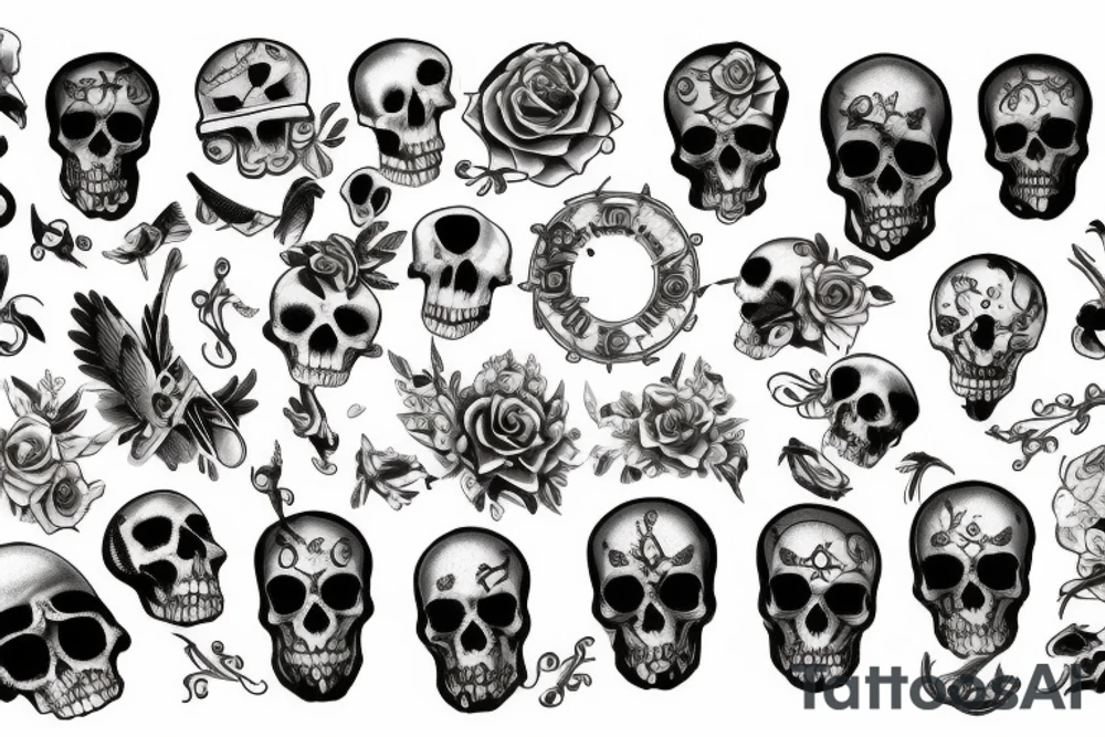 memento mori tattoo idea