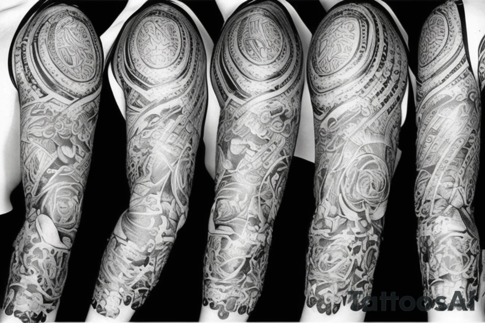 Sleeve tattoo tattoo idea