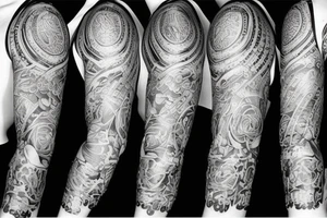 Sleeve tattoo tattoo idea