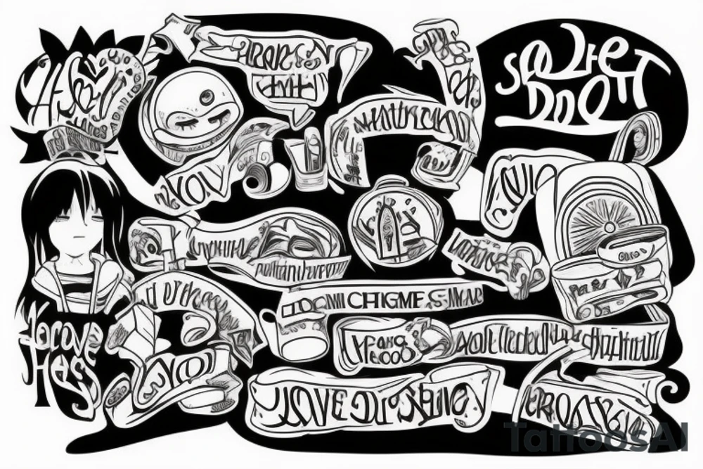 Addict saved from drugs by the love of Jesus Christ tattoo idea