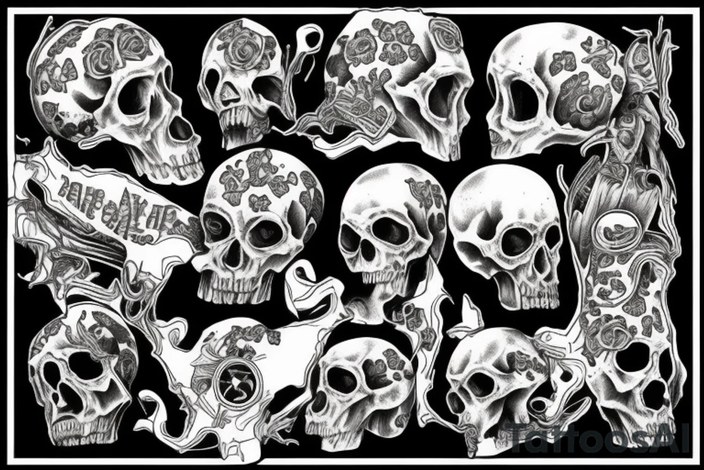 Valley of the dry bones tattoo idea