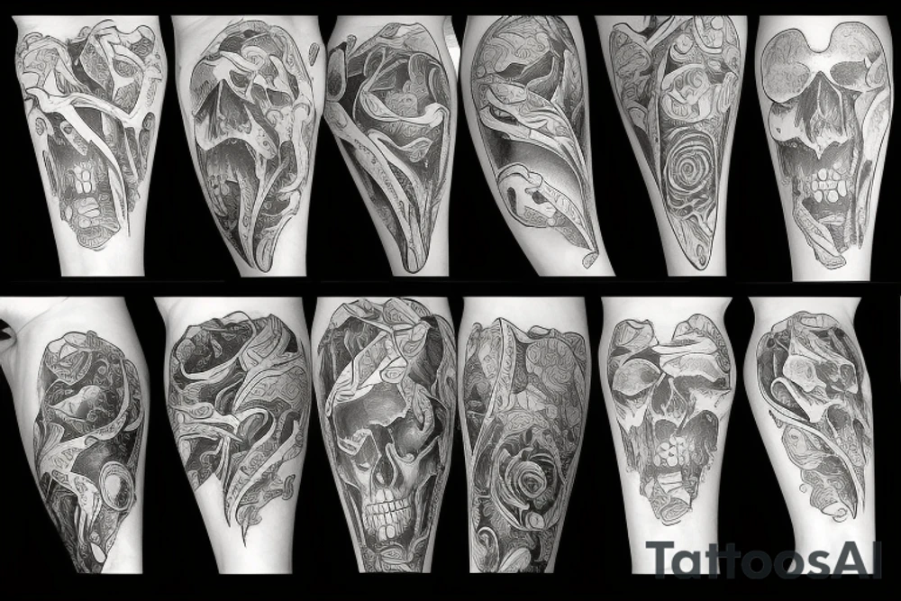 Valley of the dry bones tattoo idea