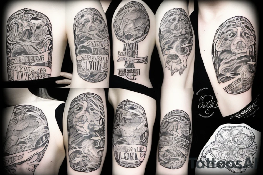 Ezekiel 37:1-14 tattoo idea