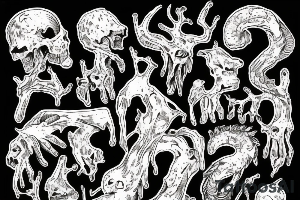 Valley of the dry bones tattoo idea